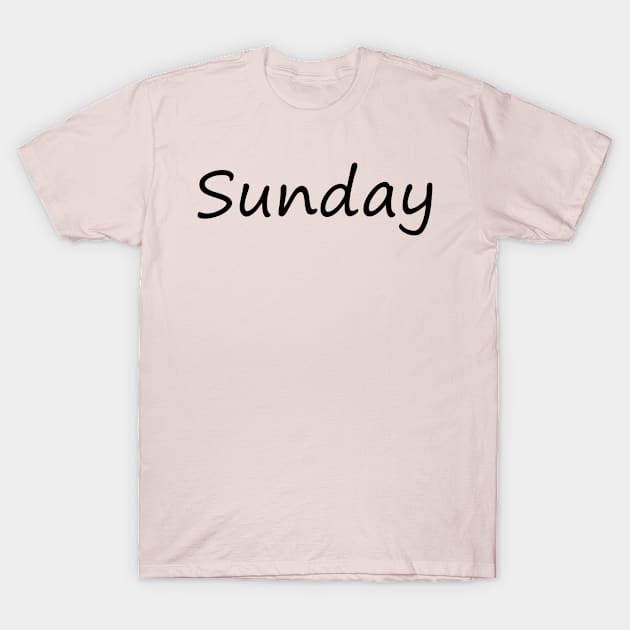 sunday T-Shirt by MOBAFEMI